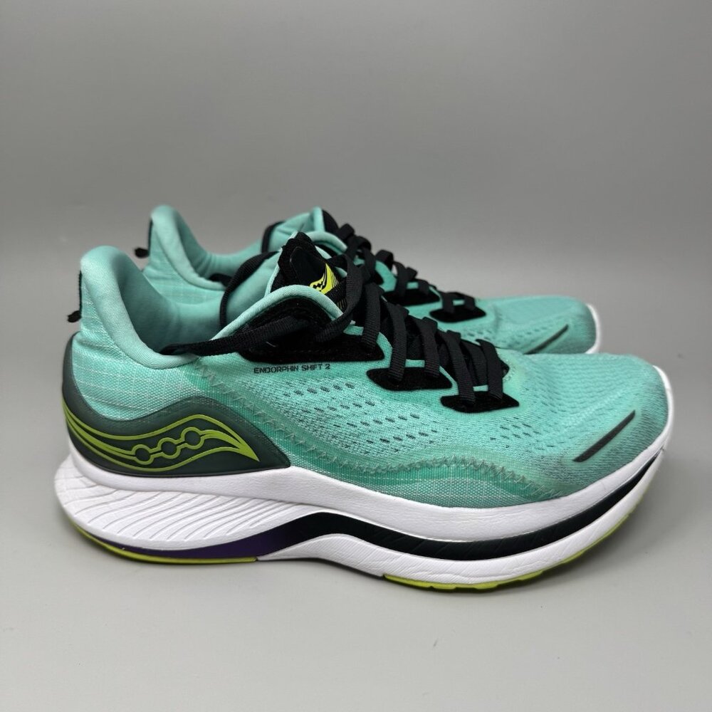 Saucony Womens Endorphin Shift 2 S10689-26 Blue Running Shoes Sneakers Size 8